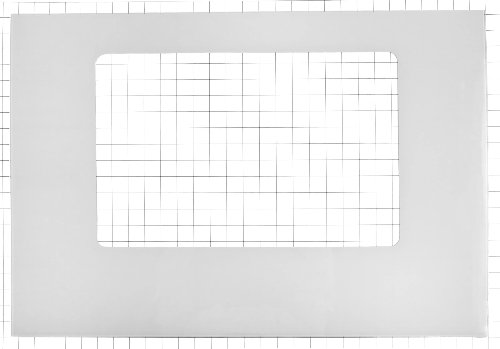 Outer Door Glass White