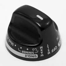 Black Knob - Left Rear, Front, Right Rear