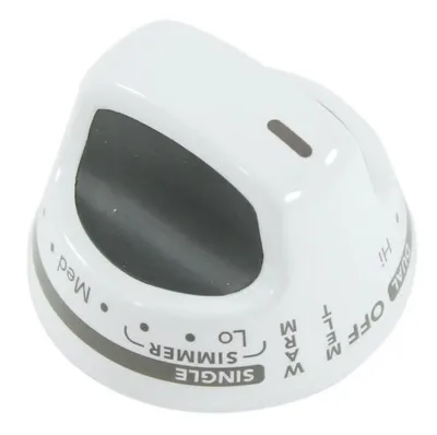 Right Front White Knob