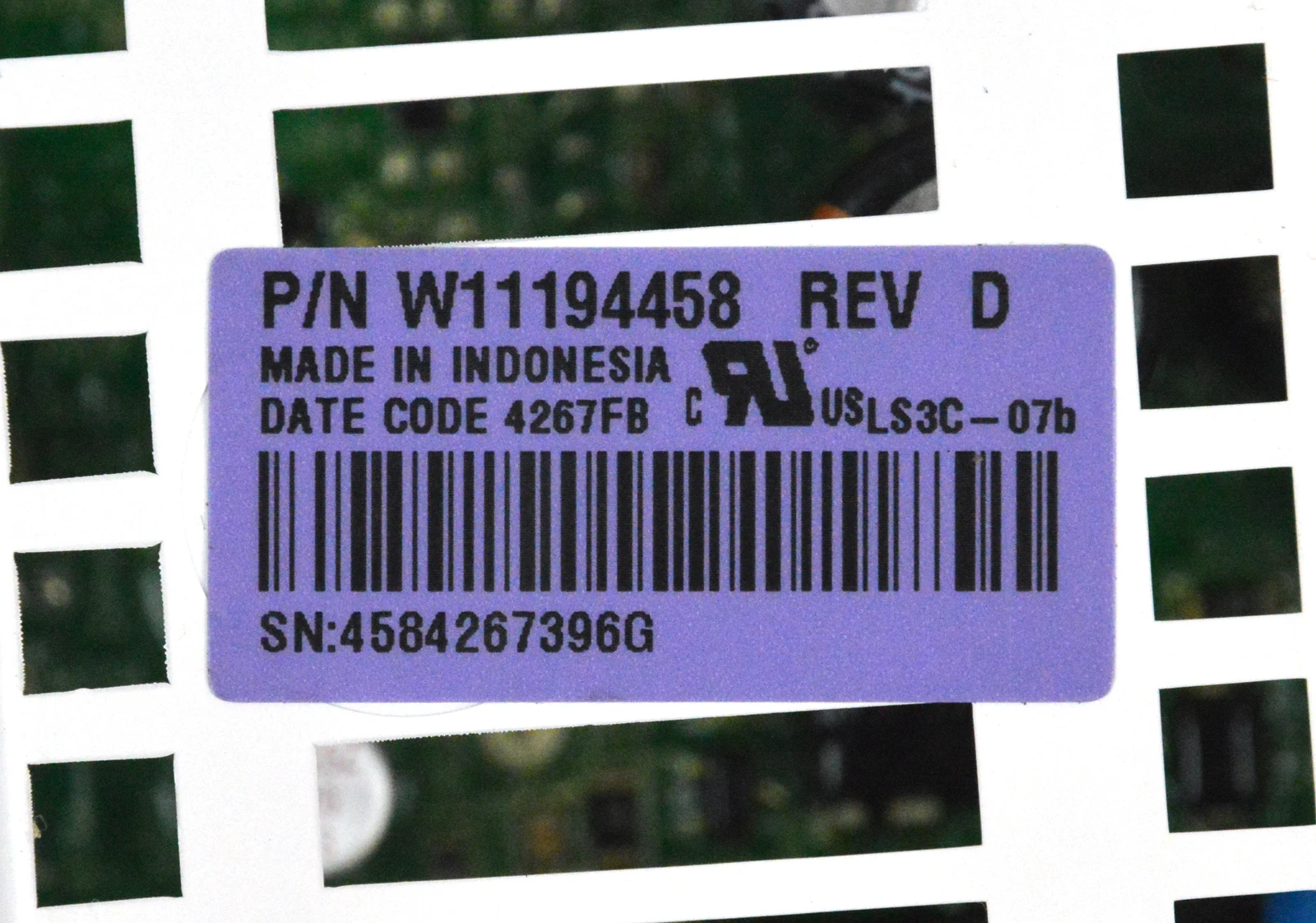 Electronic Control Board Assembly + Core