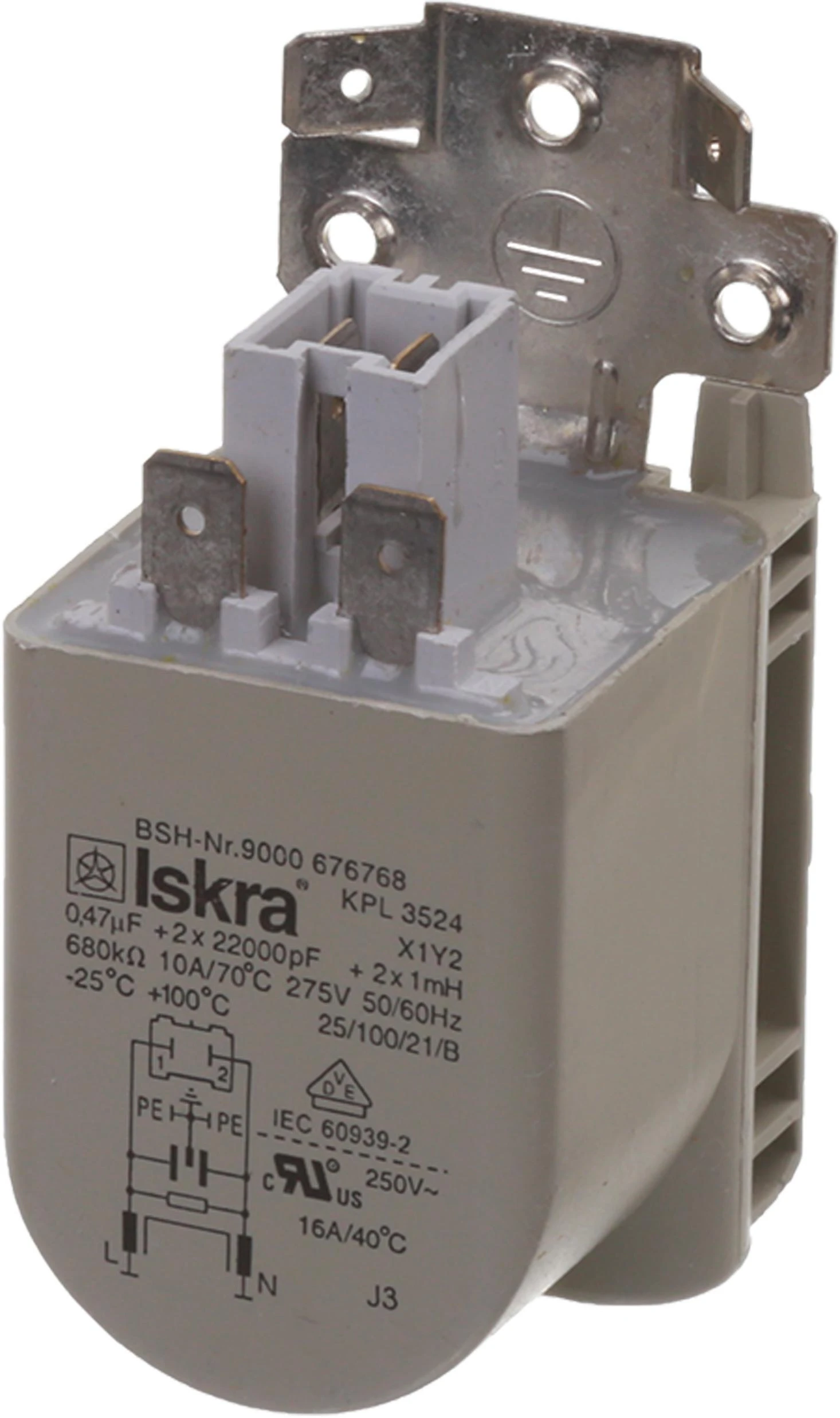 Suppression Capacitor Interference