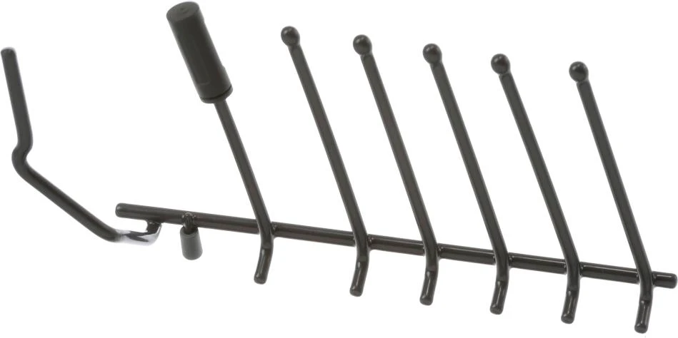 Flip Tine For Lower Rack, Rear, Right Side, Dark Grey (1 Piece)