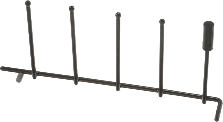 Flip Tine Upper Rack, Right Side, Front, Dark Grey (1 Piece)