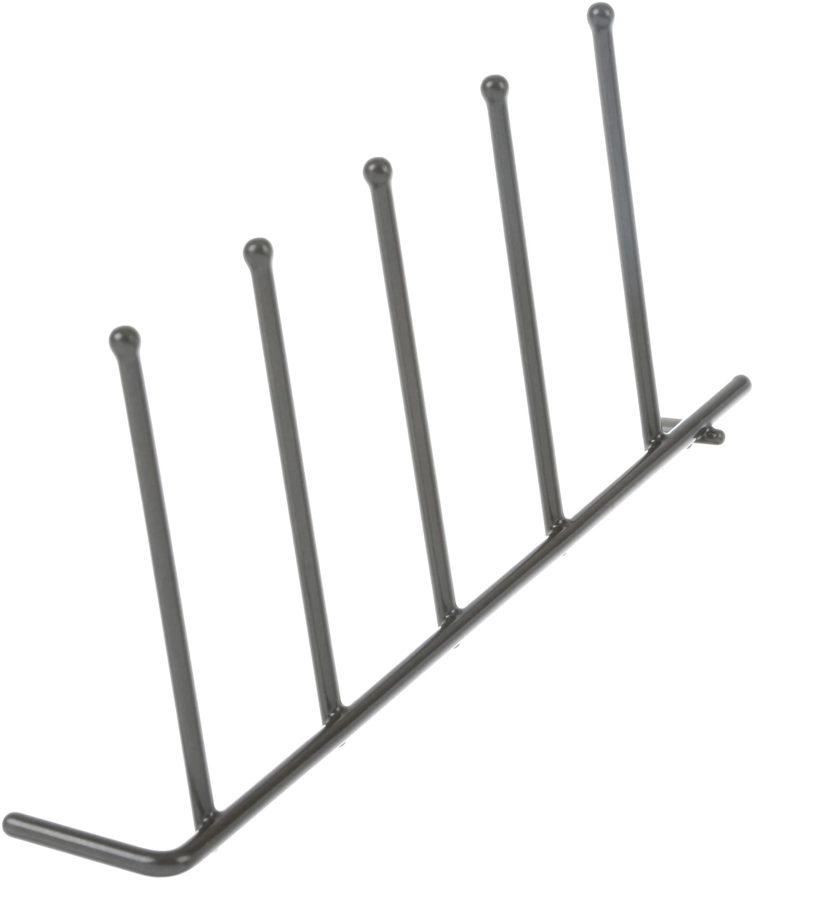 Flip Tine Upper Rack, Right Side, Front, Dark Grey