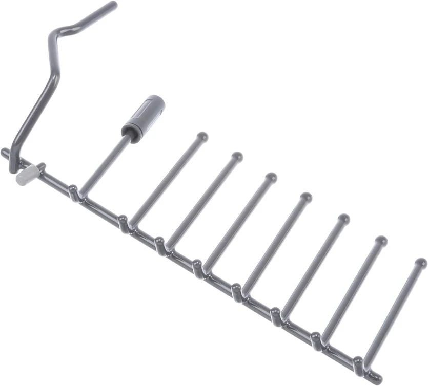 Flip Tine For Lower Rack, Rear, Right Side, Dark Grey (1 Piece)