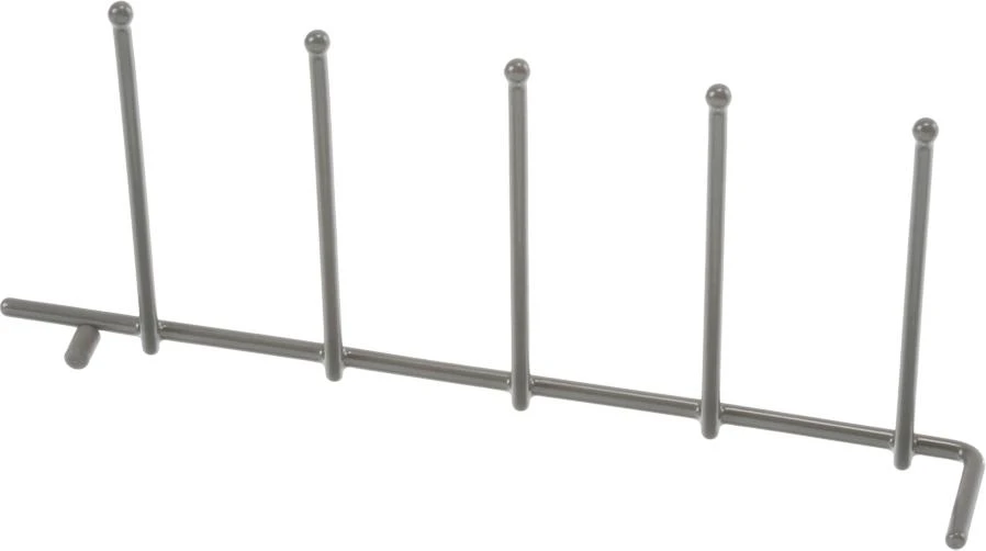 Flip Tine Upper Rack, Right Side, Rear, Silver (1 Piece)