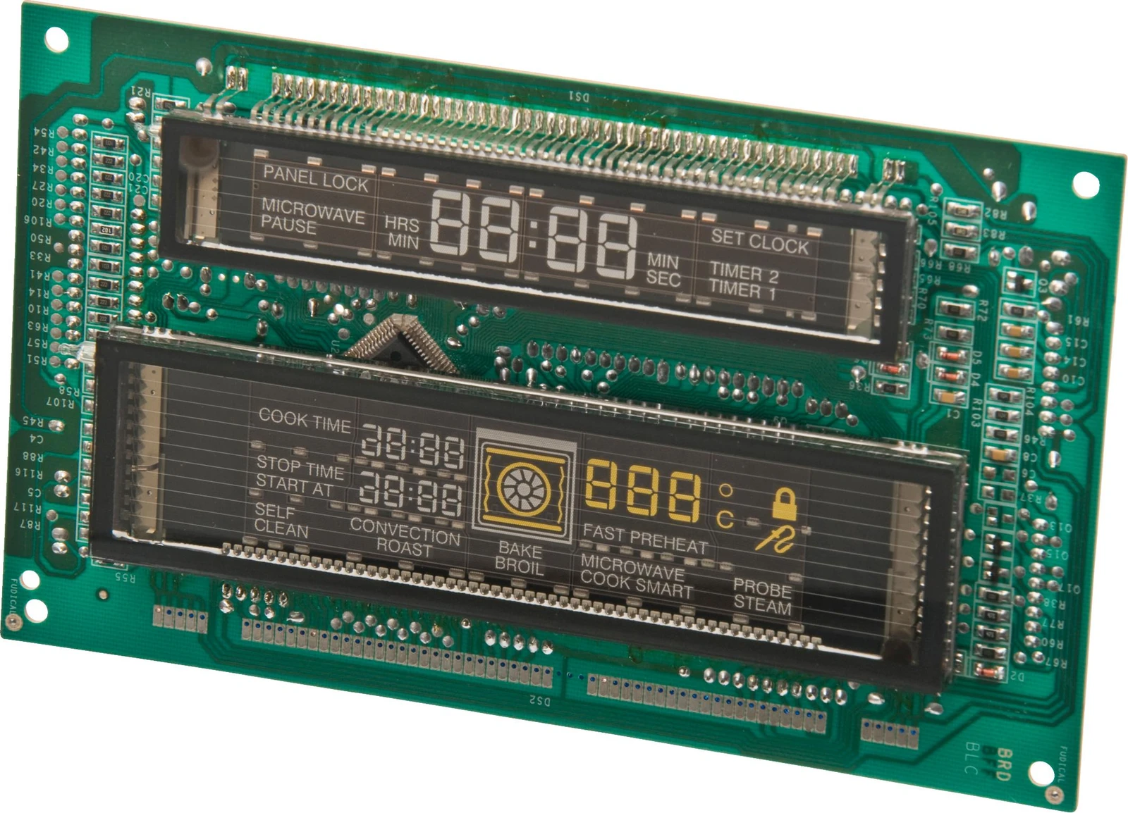 Display Module 01: Control, Display PCB Sgl Oven