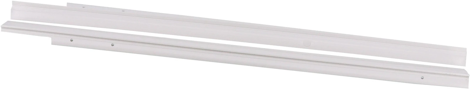 Side Trim Strips, White, Left / Right (Pair)