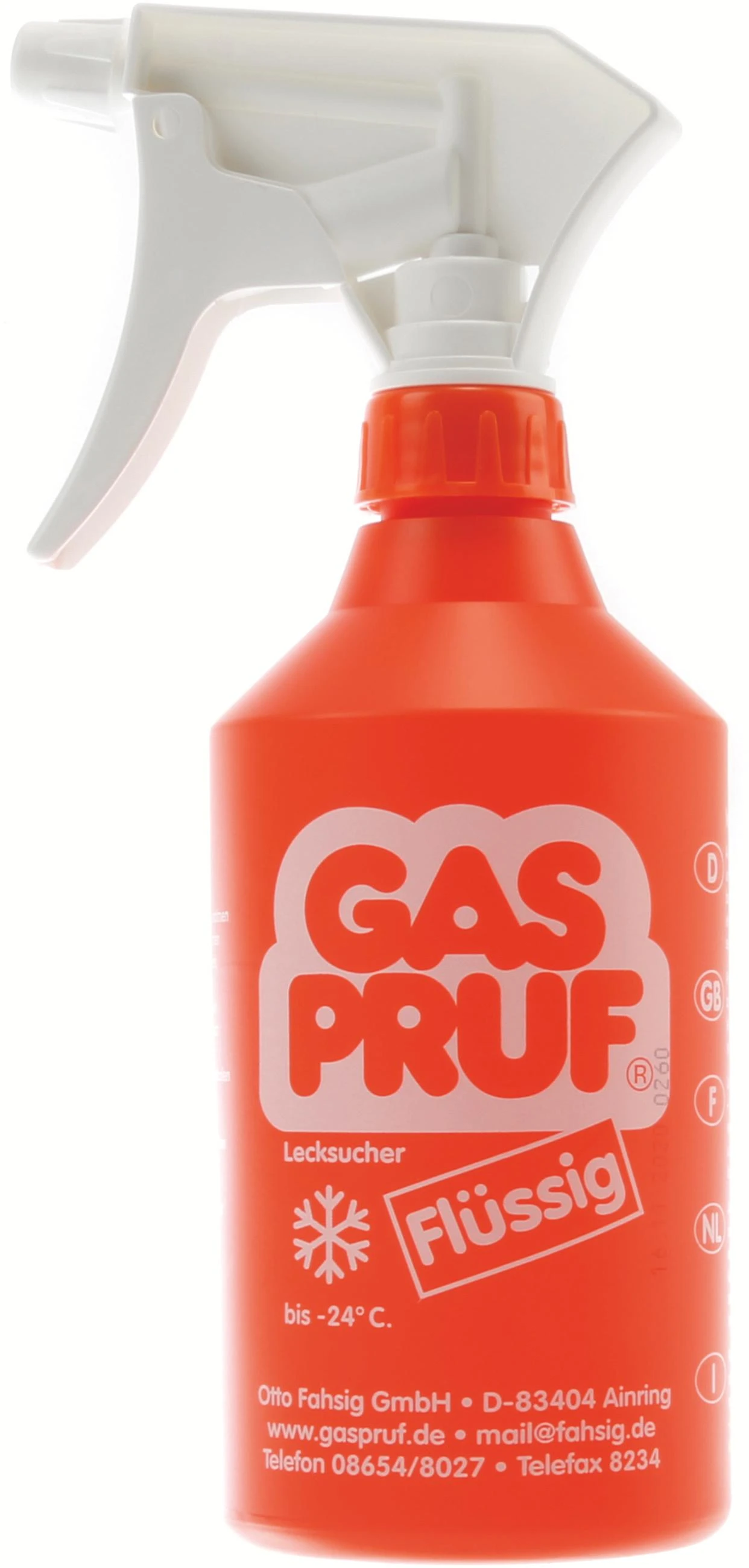 Leak Detecting Spray For Leak Testing On Gas And Air Pressure Lines; Bottle Of 500 Ml