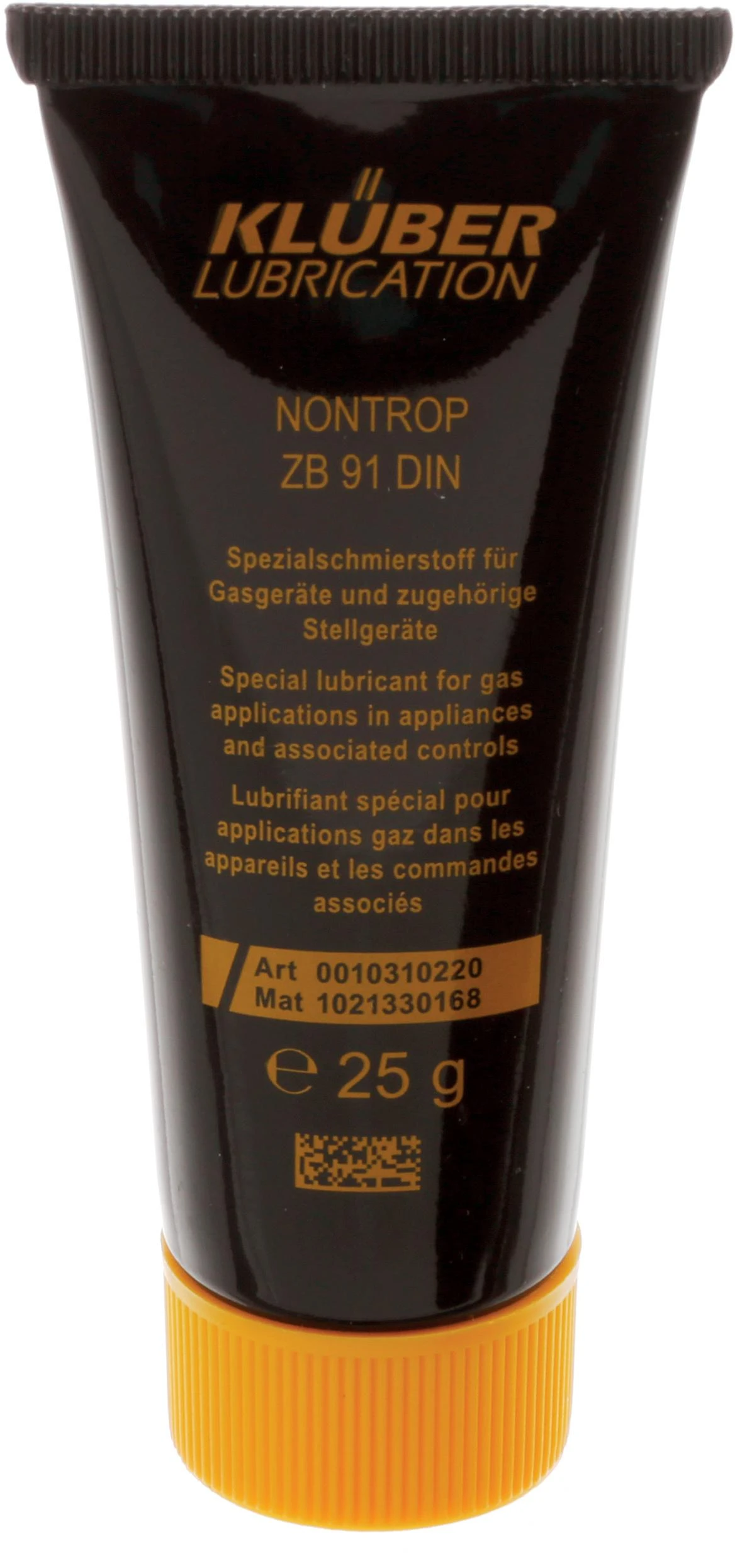 Lubricant For Gas Appliances, Tap Cone Grease, 25 G Tube