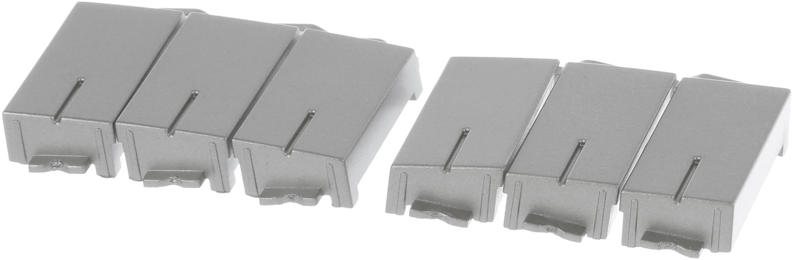 Push Button Set Stainless Steel; Middle-Class