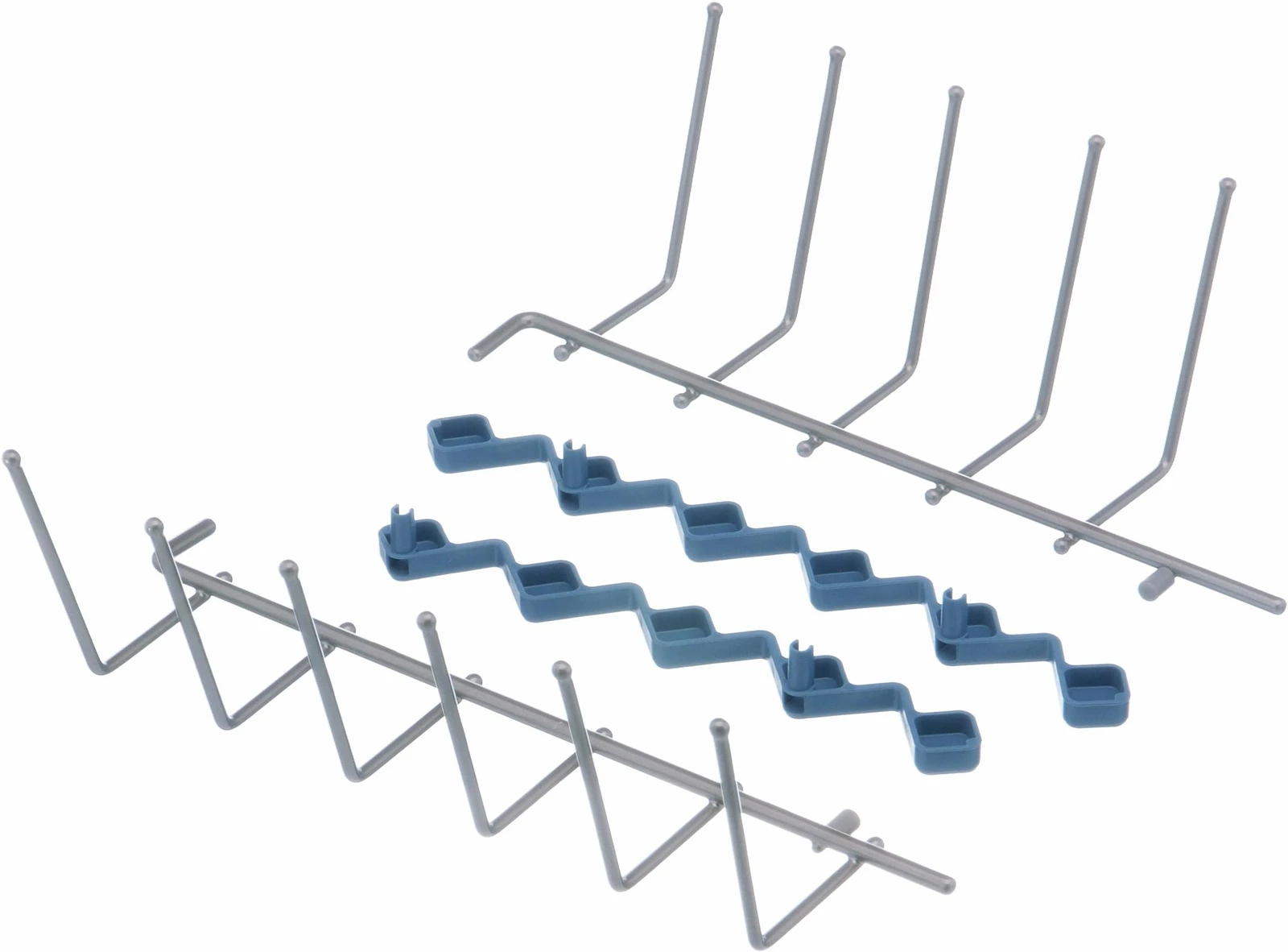 Flip Tines Line Glasses Top Basket