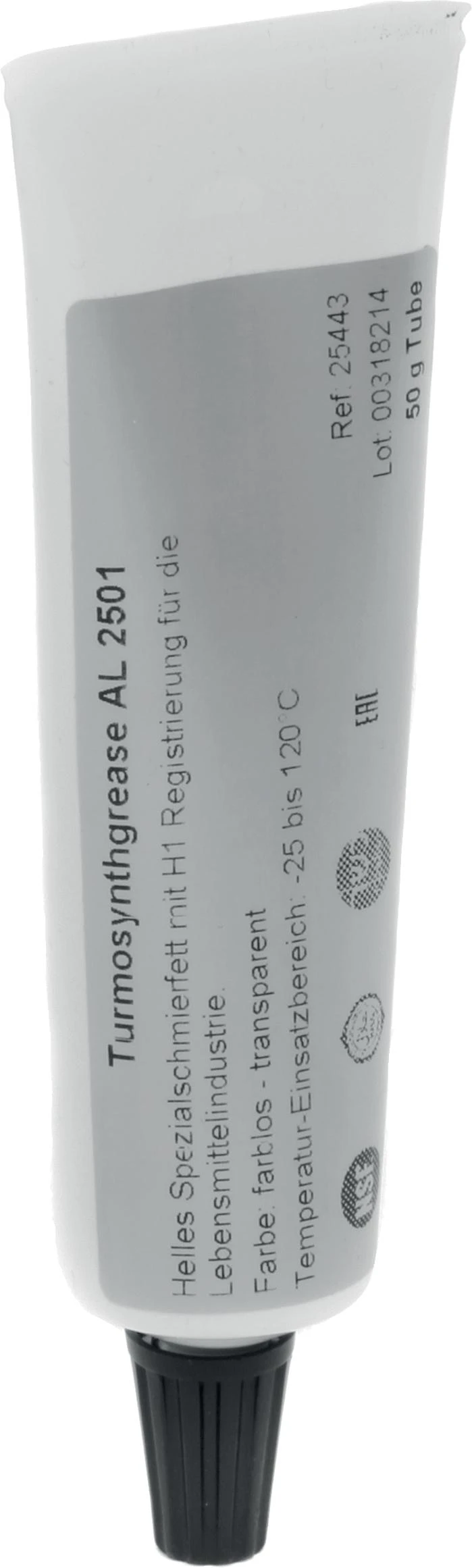 Lubricant Special Grease For The Food Industry, Turmosynthgrease AL 2501, 50 G