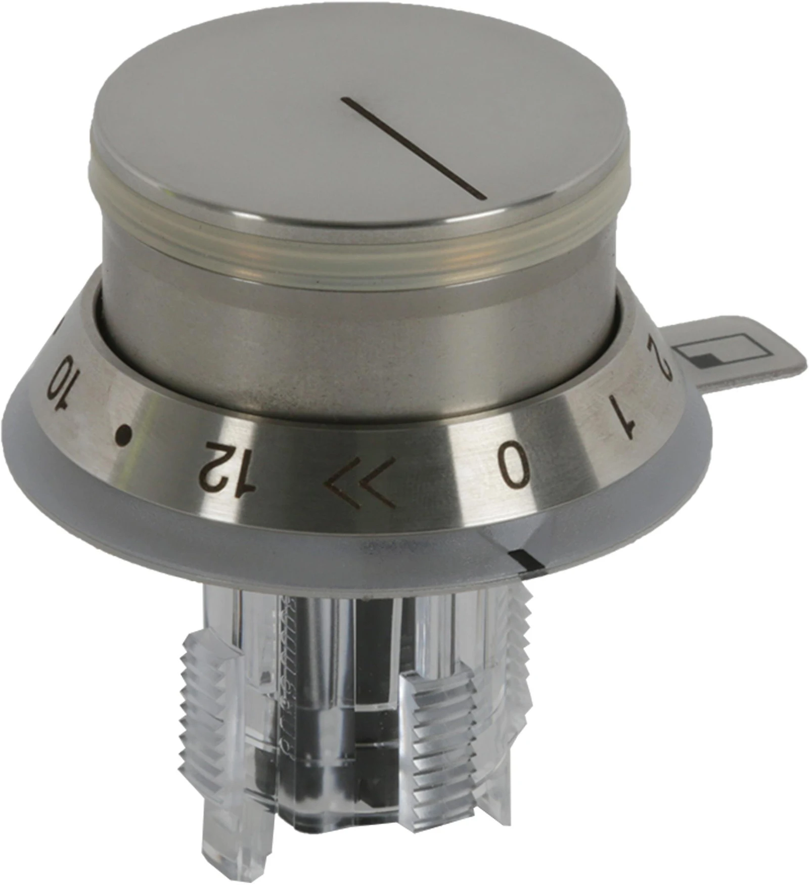 Area Knob Assembled VI - Front/Left (Silicone Ring 00628211)