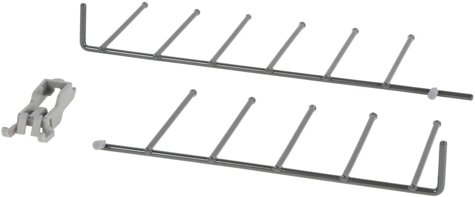 Flip Tine Upper Rack, Right Side, Dark Grey