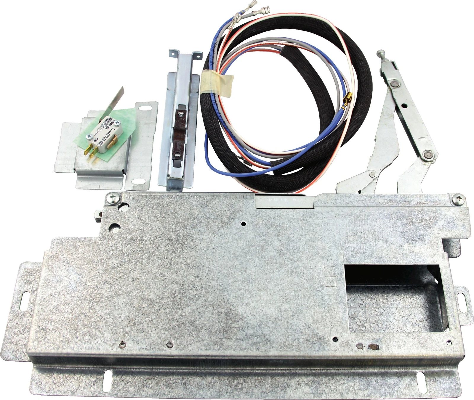 Door Hinge, Left Side (Sgl/Upr Dbl)