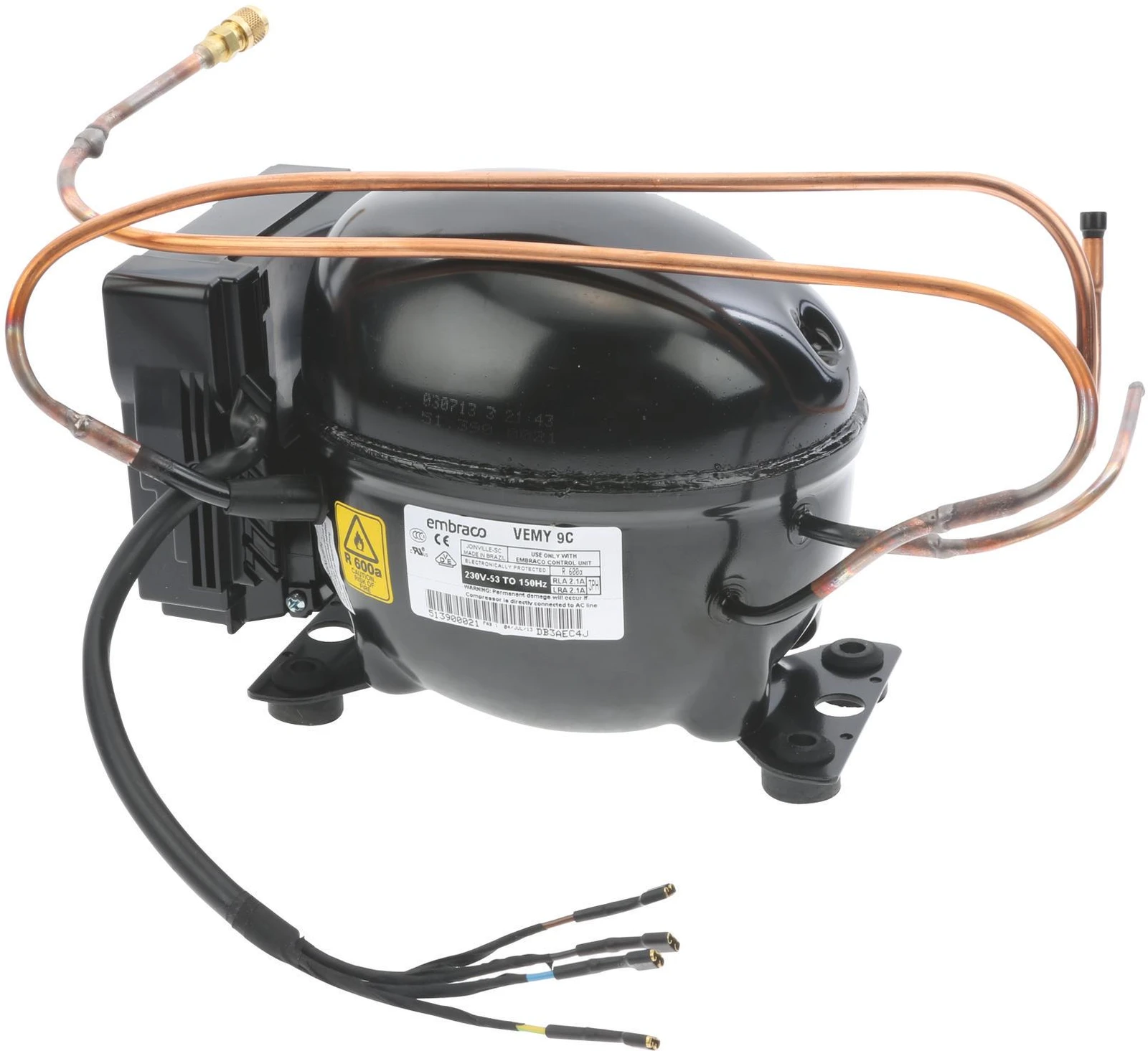 CS Compressor Set W. Tubes And Shredder Valve