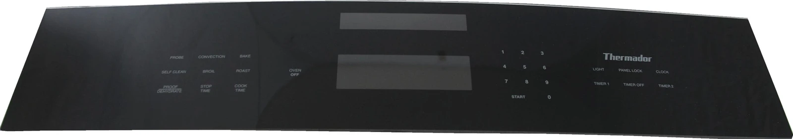 Glass W/Filter Sgl Oven Blk