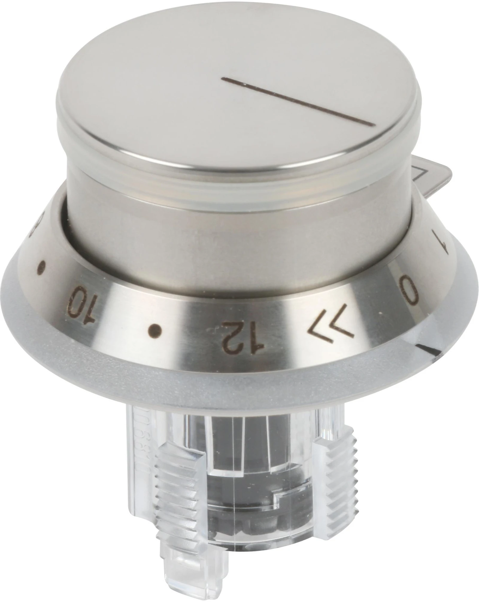 Area Knob Assembled VI - Front/Left (Silicone Ring 00628211)