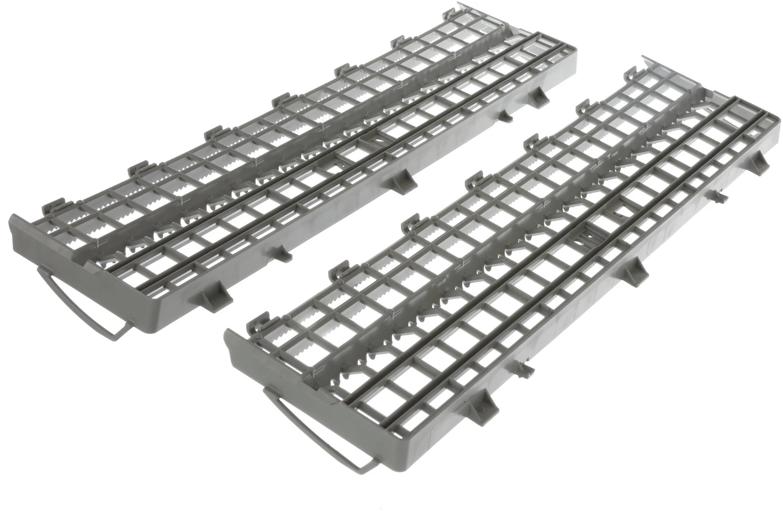 Insert Flip Trays Left And Right For Top Rack,