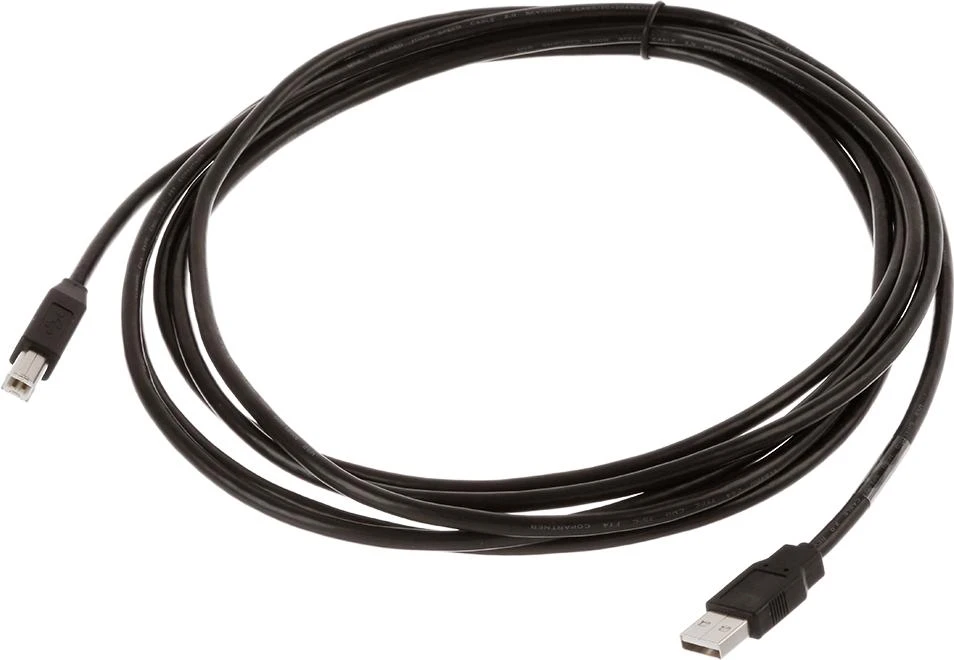 High Quality USB Cable, USB-A/Ucb-B, Black, 4m