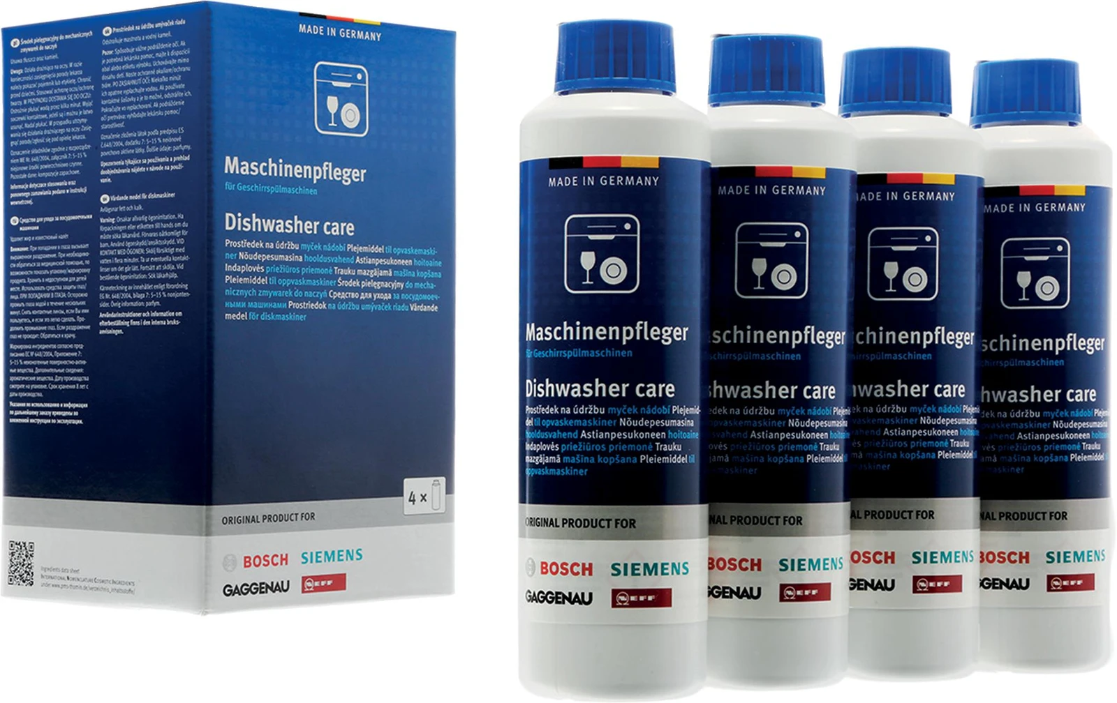 Machine Care 4 Pack Of Dishwasher Care (North Version)
