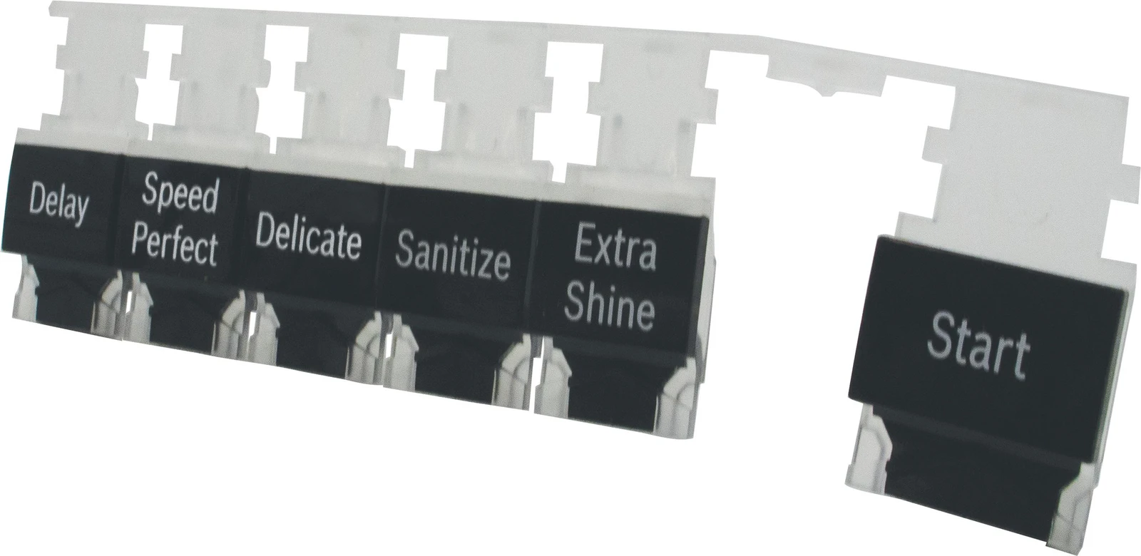 Button Set Push Button Array, Black, Options