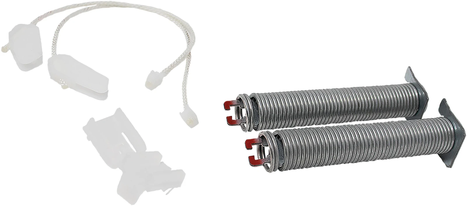 Door Springs (US), Red, W/ Cords, Clips, R Label