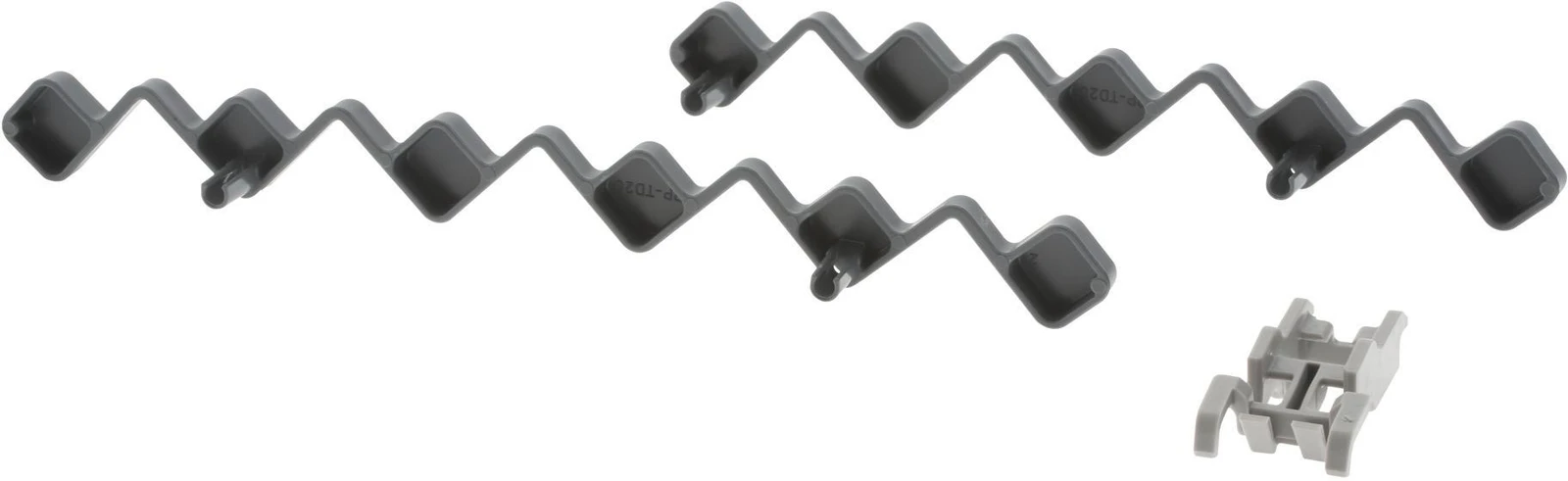 Clip Wine Glass Strip, Dark Grey