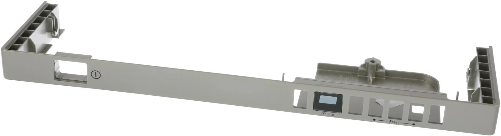 Frame Fascia Panel, No Logo, Silver, 6-Button/5-Program