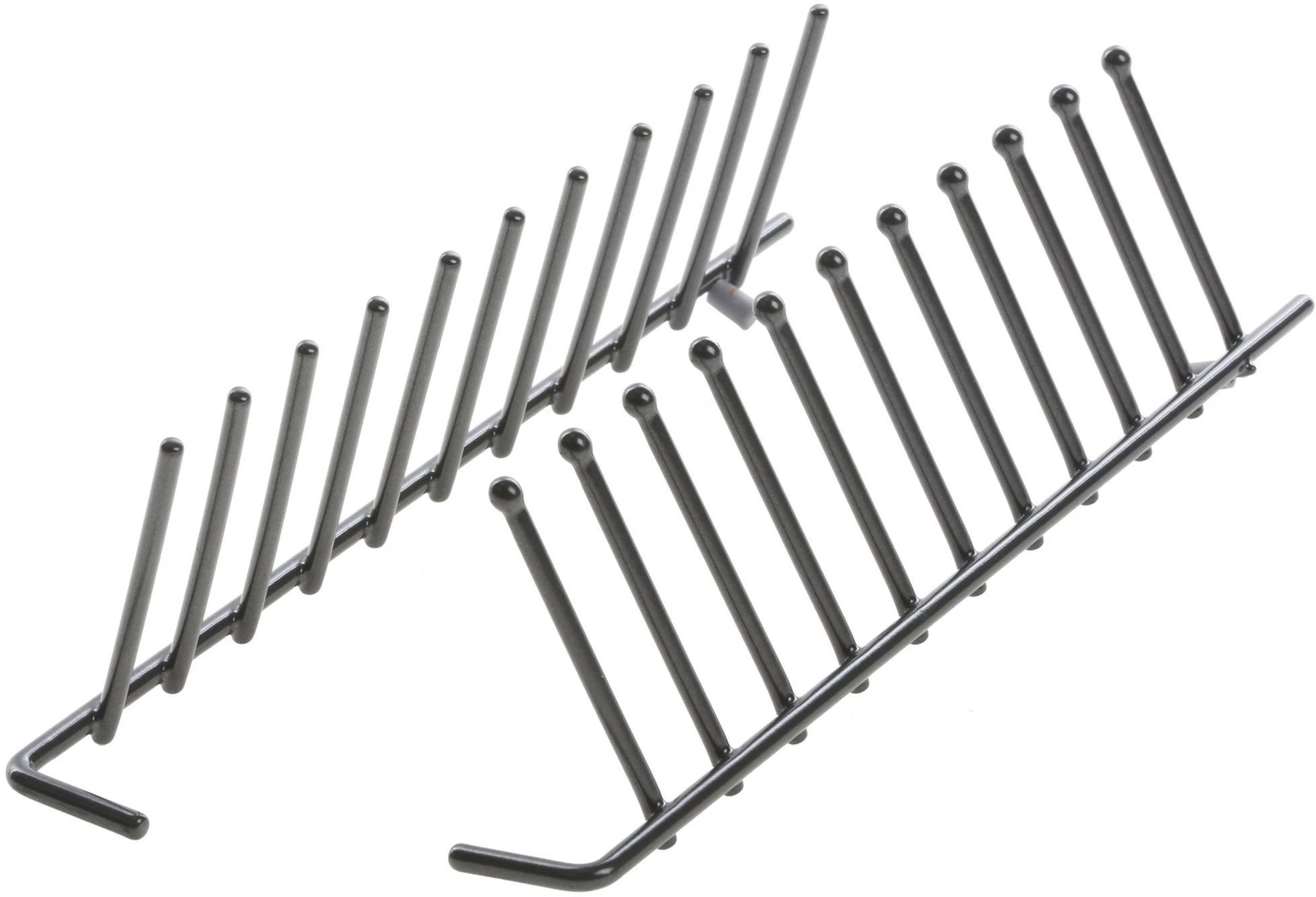 Flip Tine For Upper Rack, Front Left Side, Dark Grey (1x Left + 1x Right)