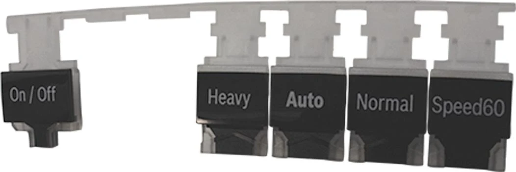 Button Set Push Button Array, Black, Program
