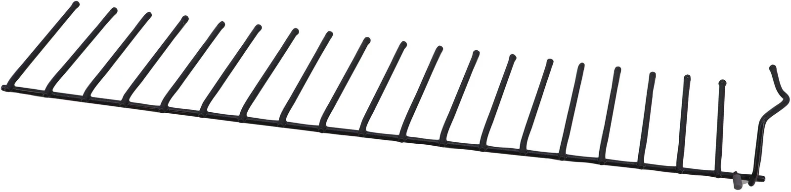 Insert Lower Rack Flip Tine, Dark Gray, Back Rear