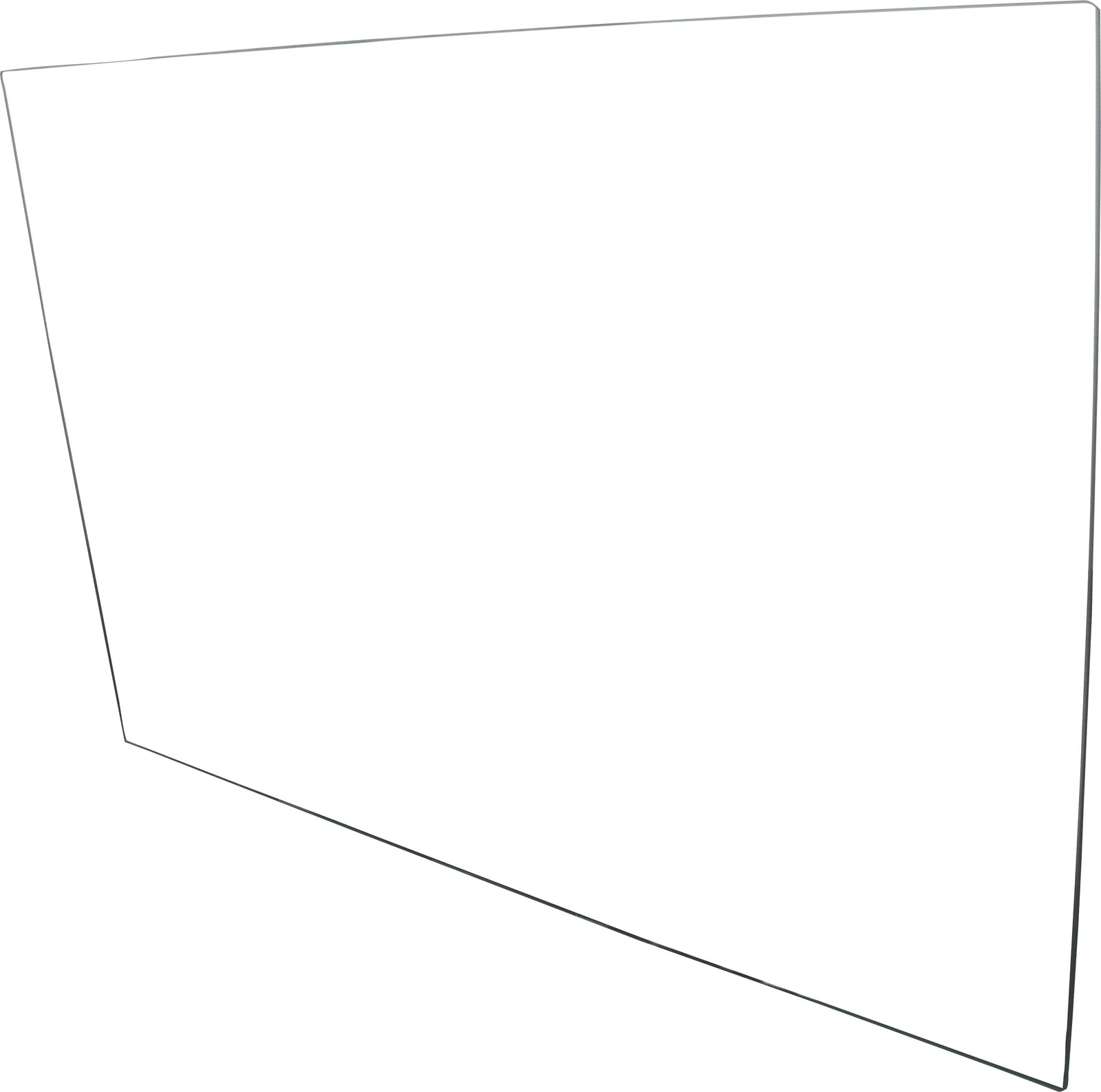 Door Glass, Single-Coated, SVC (W/ This Side Towards