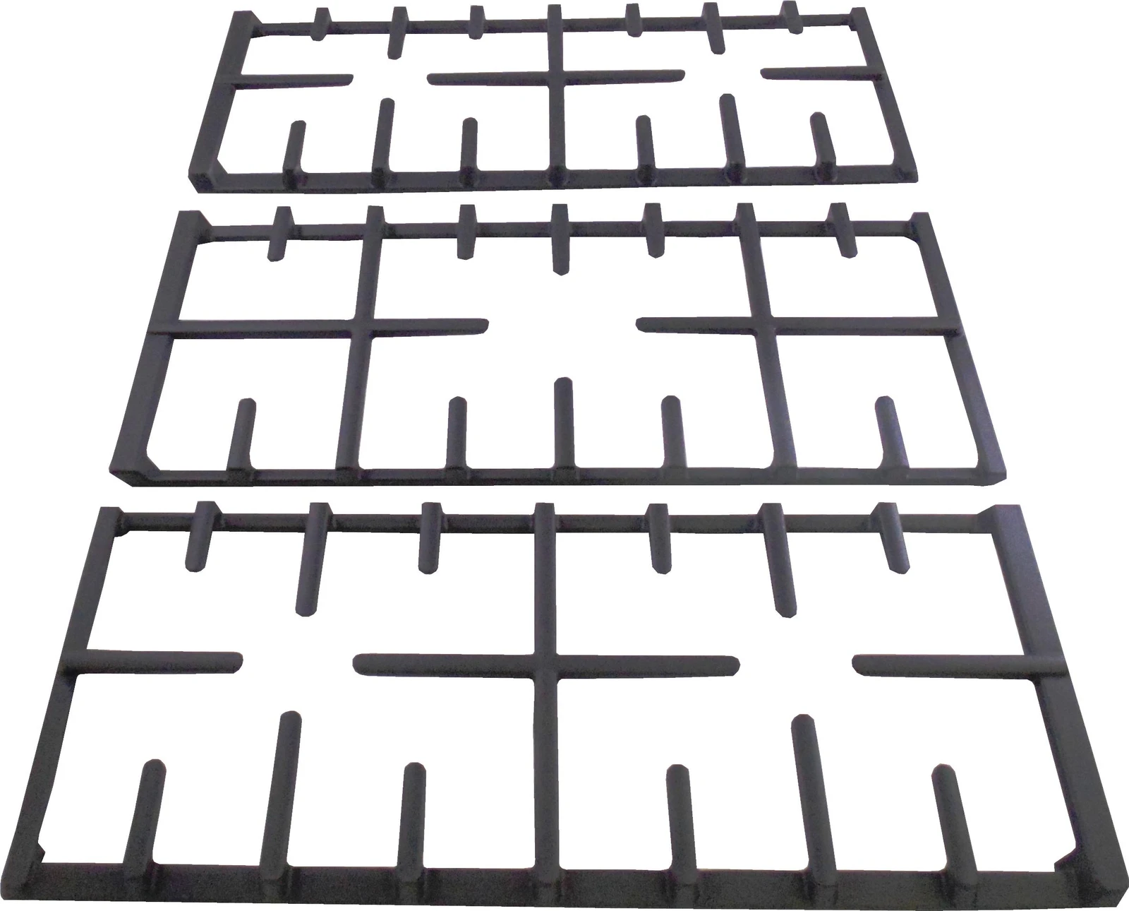 Grid Grate Set (Includes L, Ctr, R),Raised