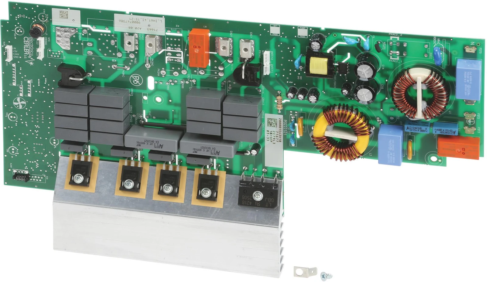 PC Board L_IH61_4I_15-21 + Screw M4,2X8,5 Din 7970 + Stocko RM6015.045 A5-6,3