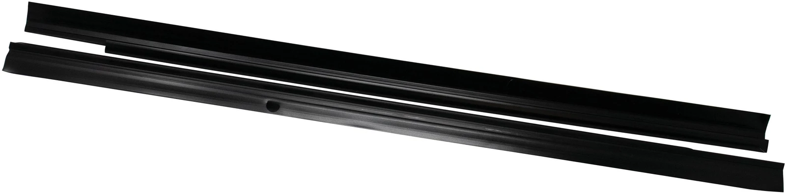 Side Trim Strips, Black, Left / Right (Pair)