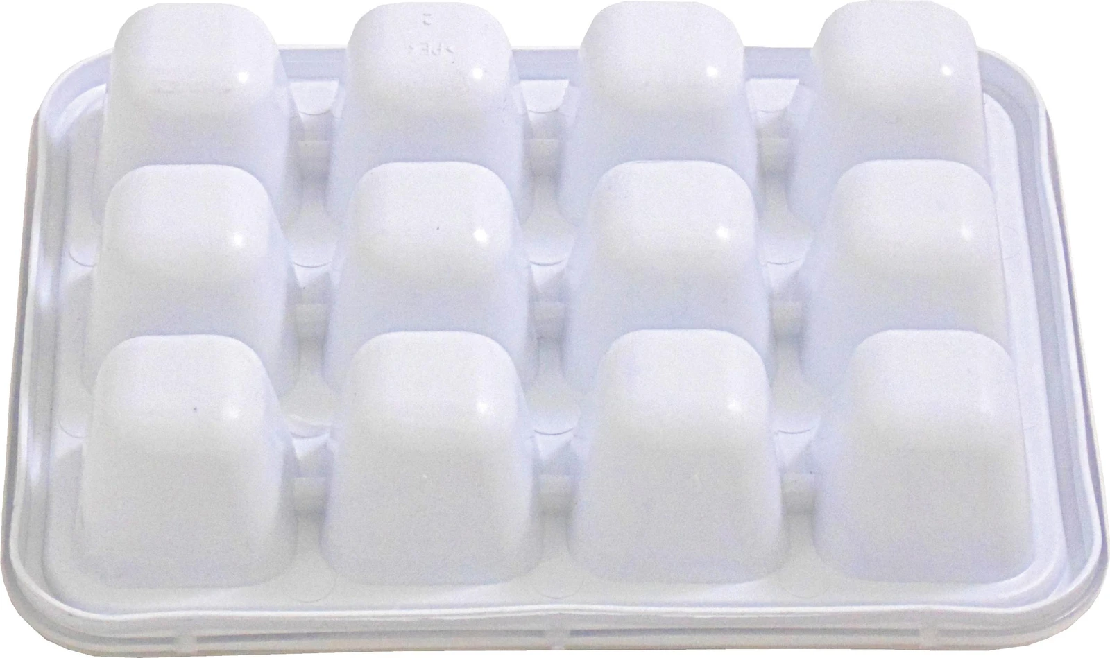 Cube Ice Container White With Cover