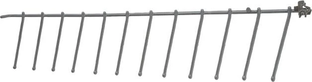 Insert Flip Tine, Silver, Upper Rack, Right