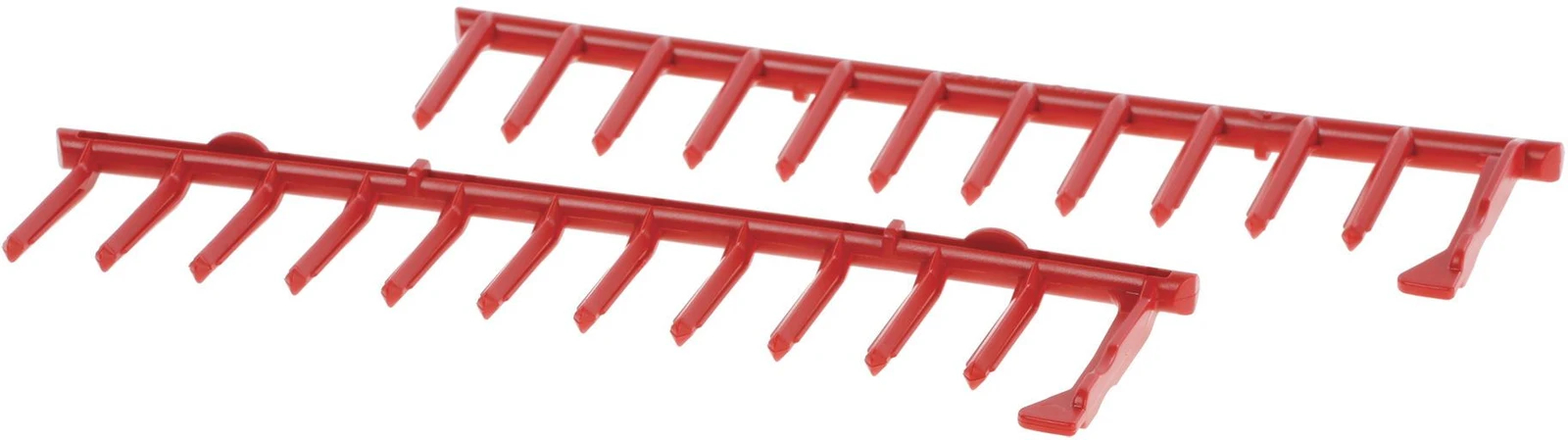 Insert Flip Tines For Cuttlery Drawer, Red, Left + Right