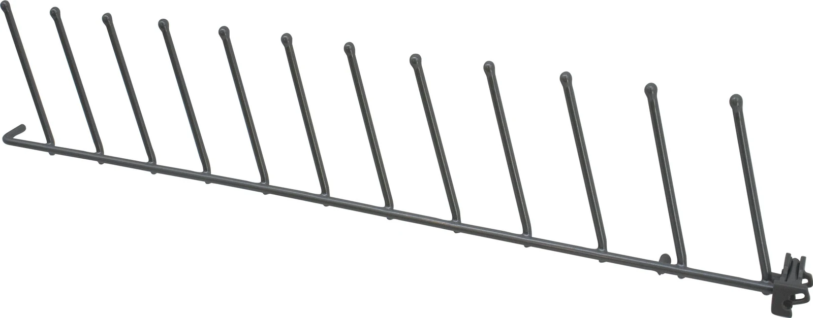 Insert Flip Tine, Silver, Upper Rack, Left
