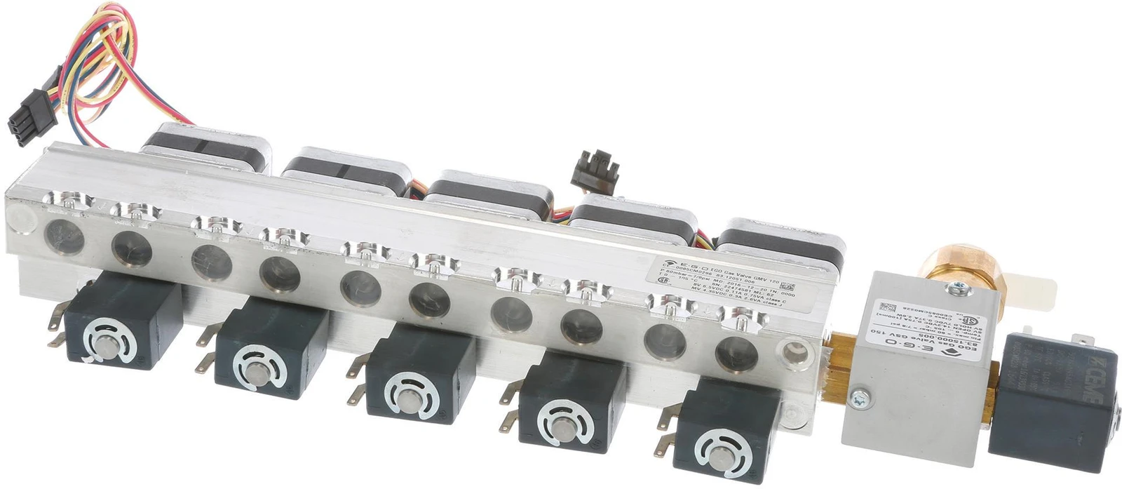 Gas Valve System - 5 Burners