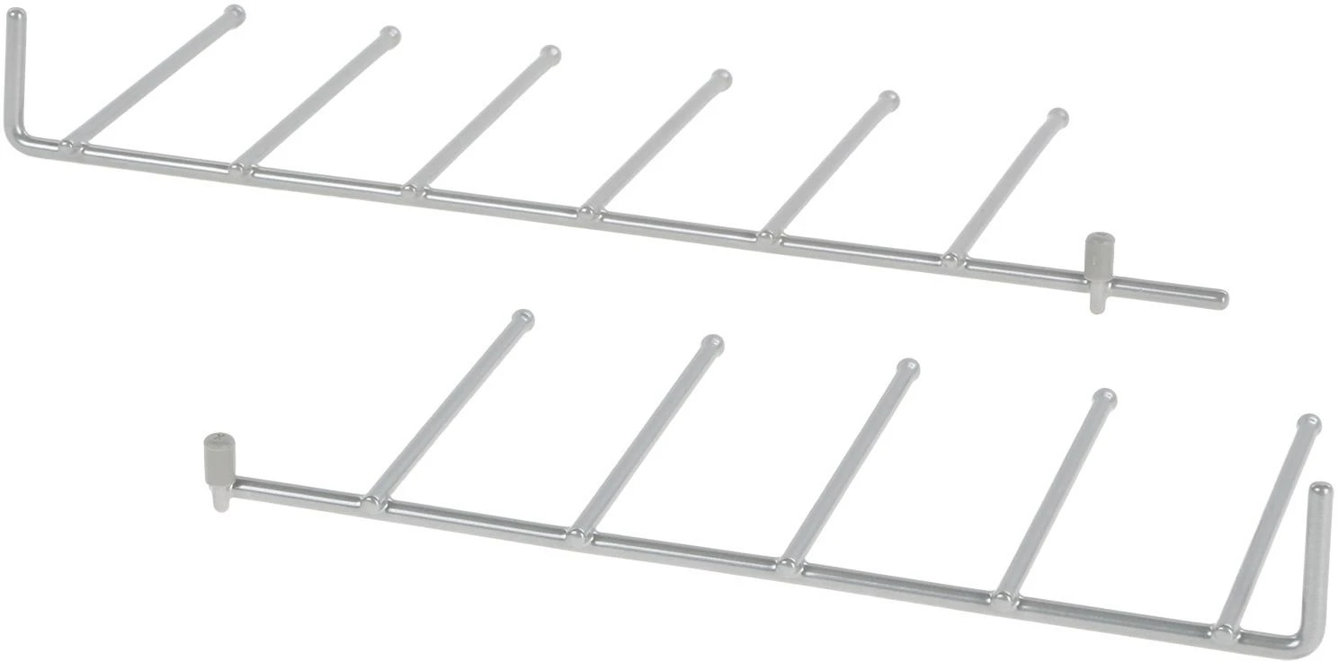 Flip Tine Upper Rack, Right Side, Silver