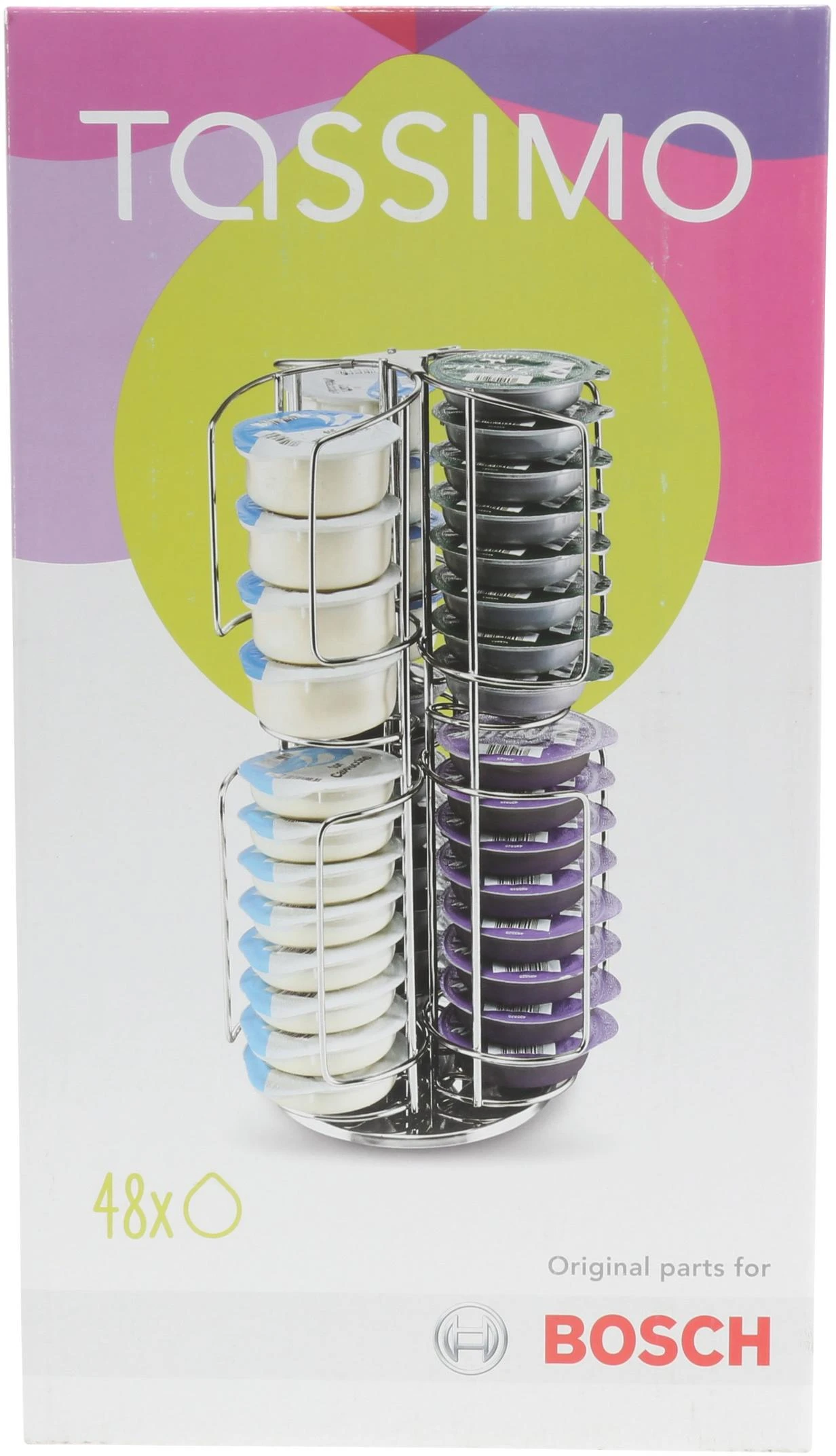 Rotating T-Disc Holder Holds 48 T-Discs