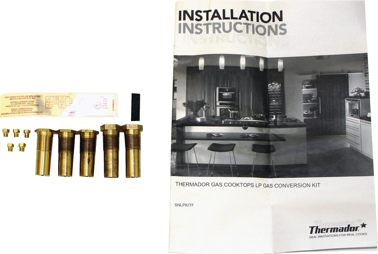 Nozzle Set Liquid Gas LP Conversion Kit