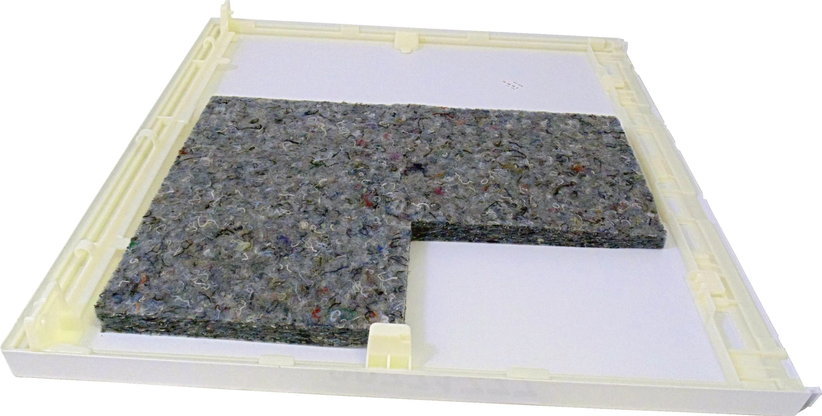 Worktop With Insulating Mat (White)