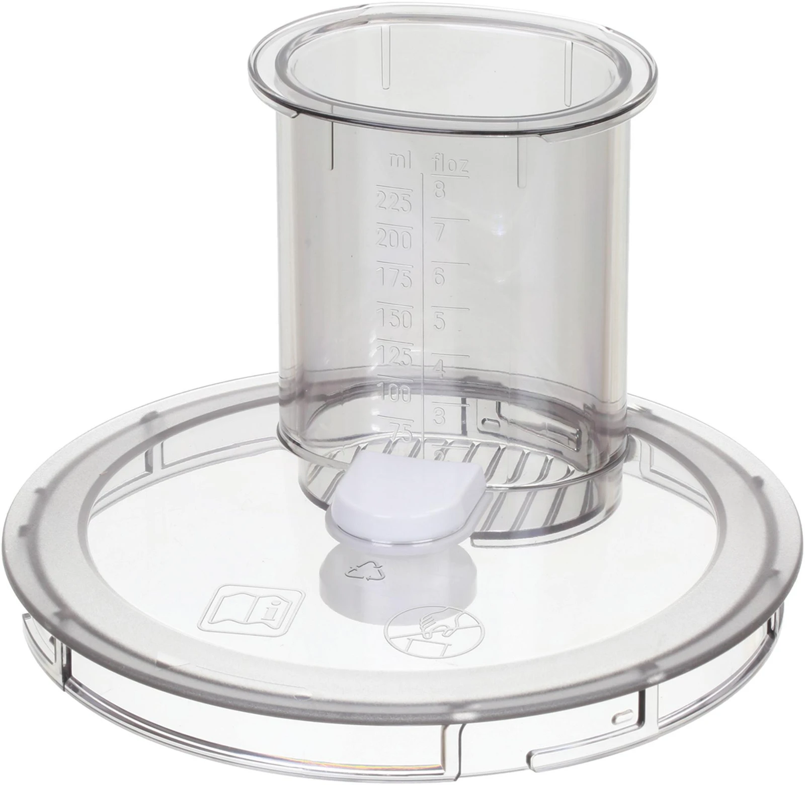 Part Lid For Continous Slicer Of San With Pusher