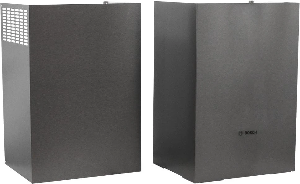 Upper And Lower Duct Cover Set, Black SS