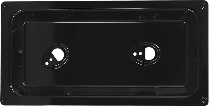 Spill Tray, Two-Burner, 12"