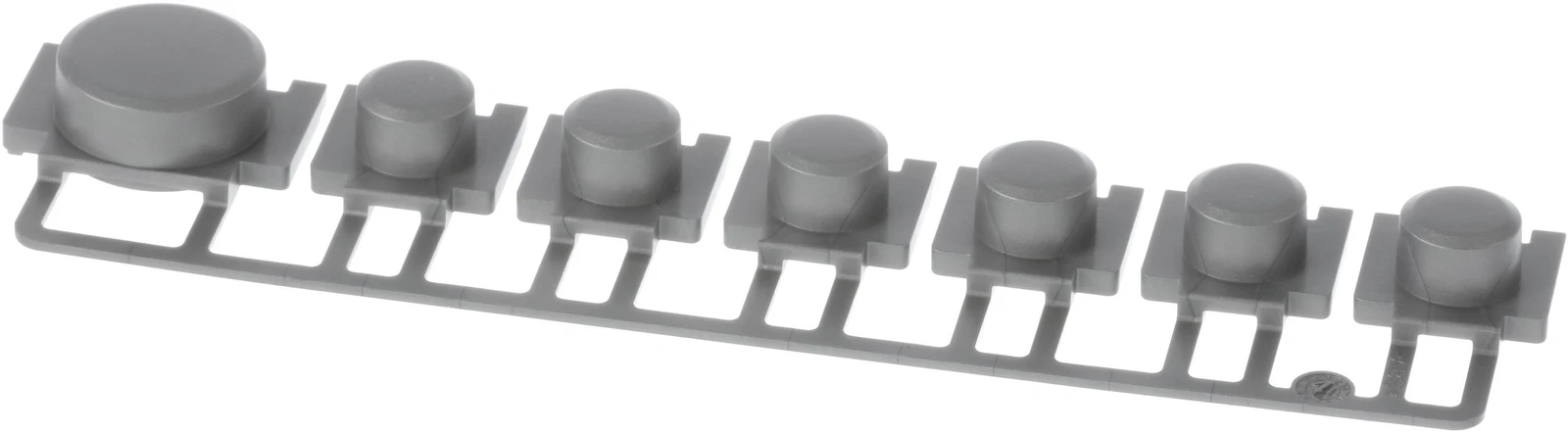 Push Button Set Stainless-Steel, Neff Middle-Class